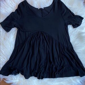 VICI BLACK BABY DOLL TOP SIZE L